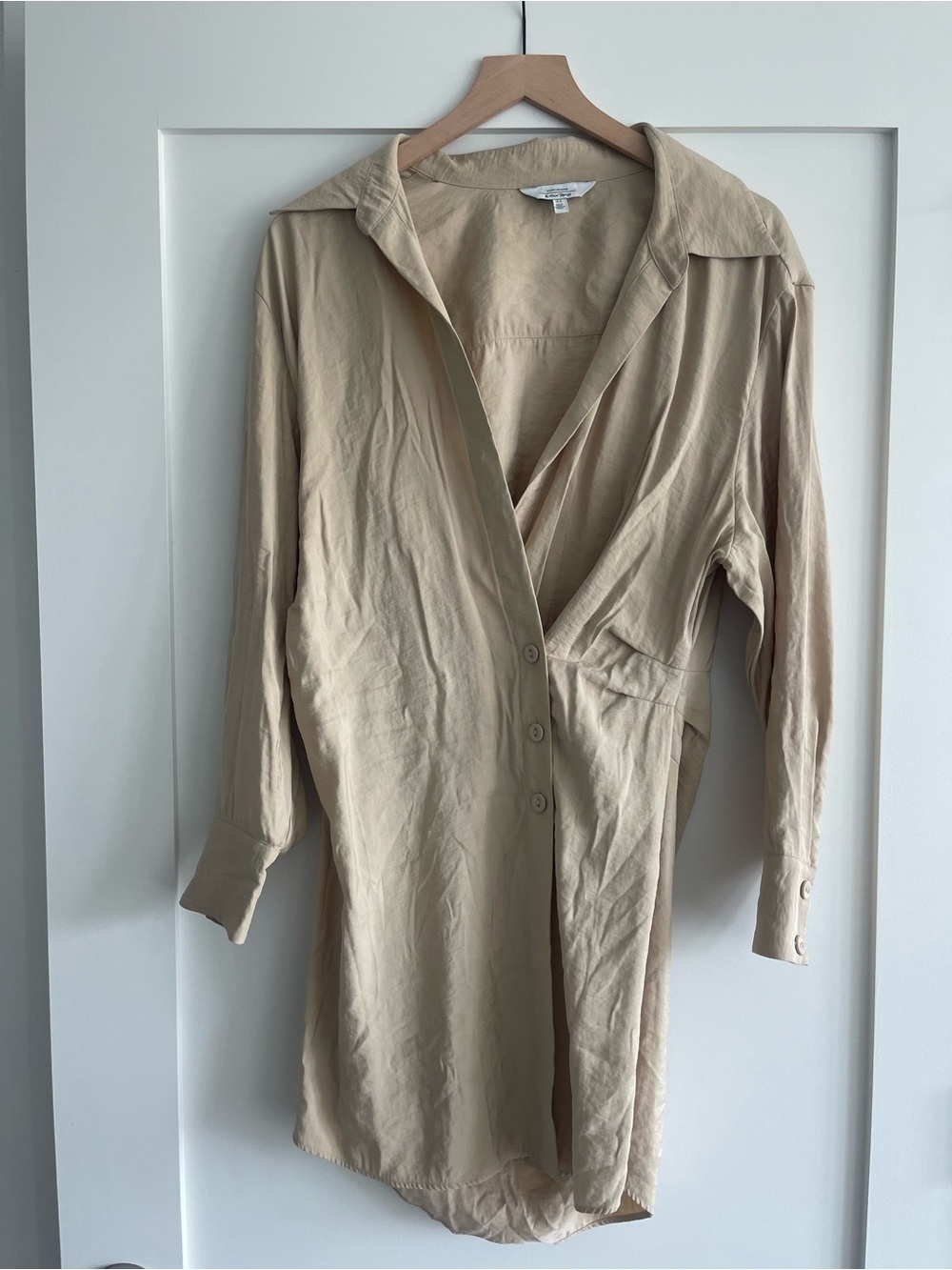 & Other Stories Light Beige Shirt Dress